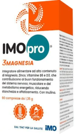 IMOpro 3Magnesia integratore alimentare 90 compresse