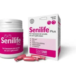 Innovet Senilife Plus per il benessere del cervello dei cani e gatti anziani 60 capsule