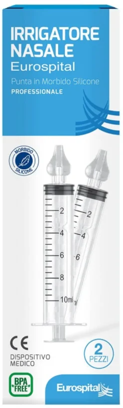 Irrigatore Nasale Eurospital 2 Pezzi