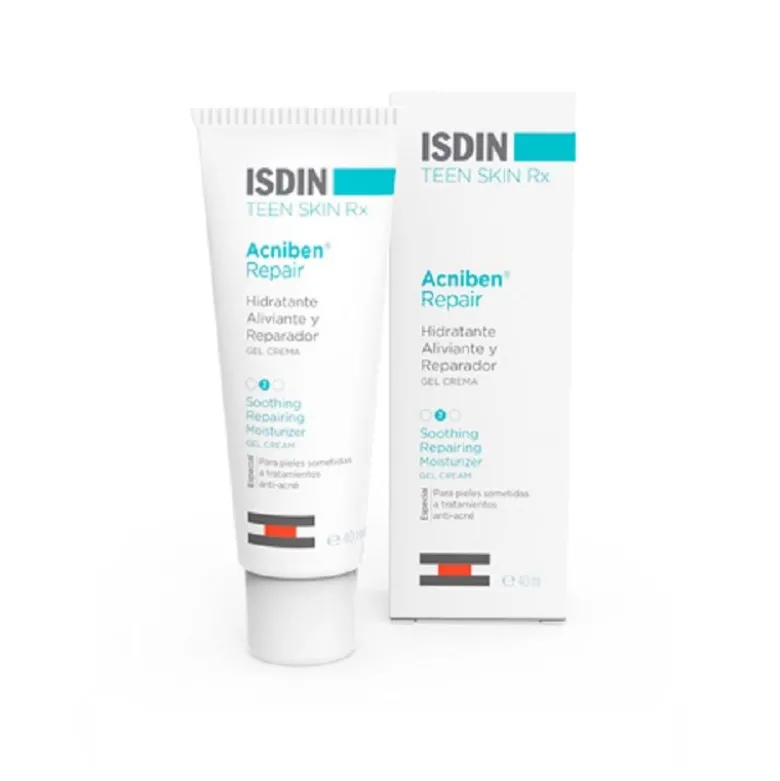 Isdin Acniben Repair Gel Crema Idratante Viso 40ml