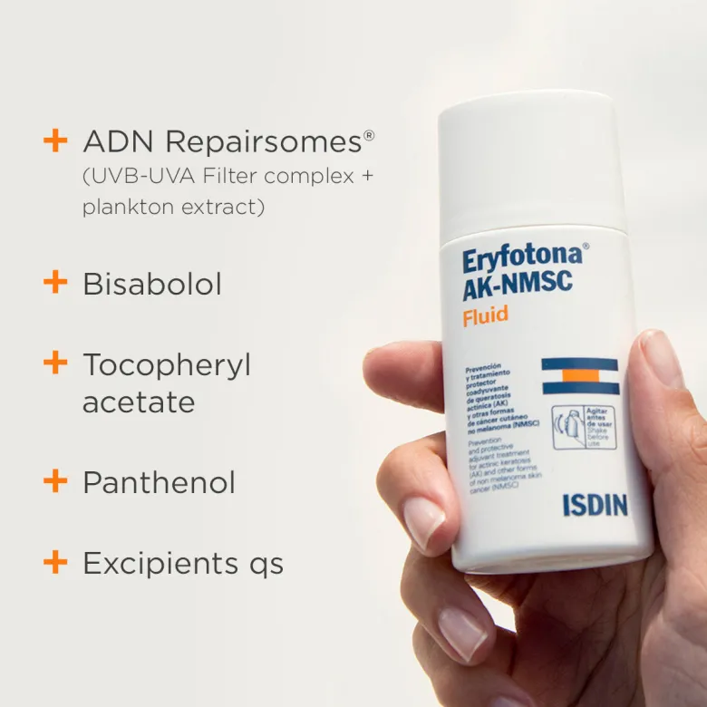 Isdin Eryfotona AK-NMSC Fluid SPF100+ 50ml - Protezione Solare
