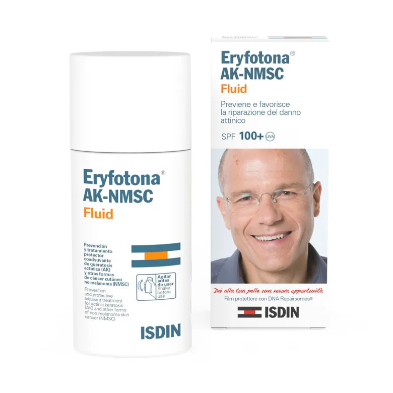 Isdin Eryfotona AK-NMSC Fluid SPF100+ 50ml - Protezione Solare