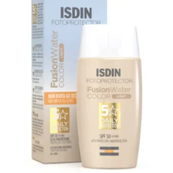 ISDIN Fusion Water Color Light SPF50+ fotoprotettore viso colorato 50ml