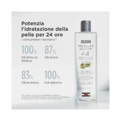 Isdin Micellar Solution Detersione Idratante Viso 400ml