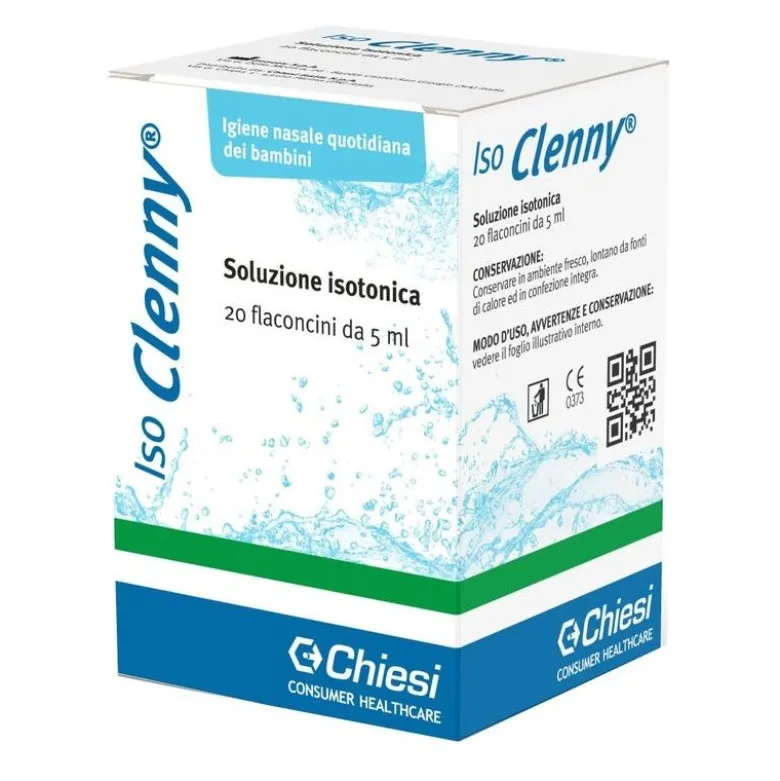 Iso Clenny soluzione isotonica per naso e orecchie 20 flaconcini monodose