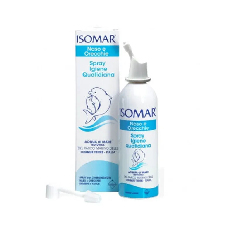 Isomar Naso e Orecchie Spray Igiene Quotidiana acqua di mare 100ml
