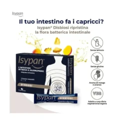 Isypan Disbiosi per il benessere intestinale 12 bustine orosolubili