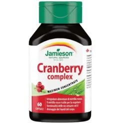 Jamieson Cranberry Complex per la funzionalità delle vie urinarie 60 capsule