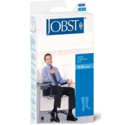 Jobst Calza Compressiva Uomo 15-20 Mmhg Gambaletto Bordeaux Taglia 4