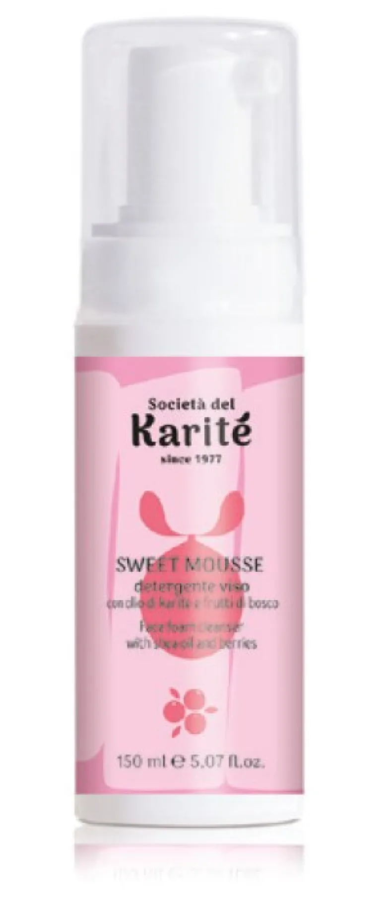Karité Sweet Mousse Detergente Viso 150ml