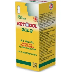 Ketodol Gola Spray per mucosa orale 2,5mg/ml 15ml