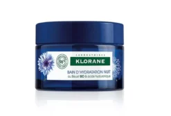 Klorane Bagno d'idratazione Notte al Fiordaliso BIO e acido ialuronico di origine vegetale 50ml