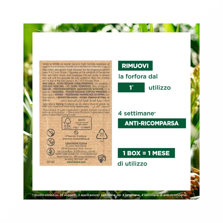 Klorane Maschera in Polvere di Galanga