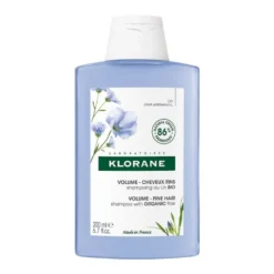 Klorane Shampoo alle fibre di Lino BIO capelli fini e sottili 200ml