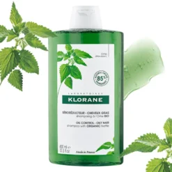 Klorane Shampoo seboregolatore all'ortica Bio per capelli grassi 400ml