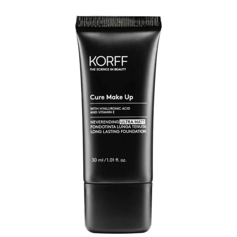 Korff Neverending Ultra Matt Fondotinta SPF30 Lunga Tenuta 05 30ml