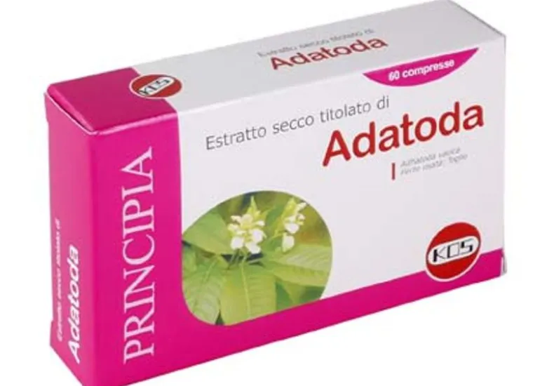 Kos Adhatoda estratto secco integratore alimentare 60 compresse
