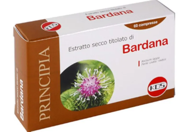Kos Bardana Estratto secco integratore alimentare 60 compresse