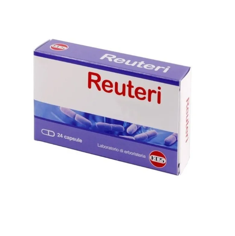 Kos Reuteri integratori di fermenti lattici 24 capsule