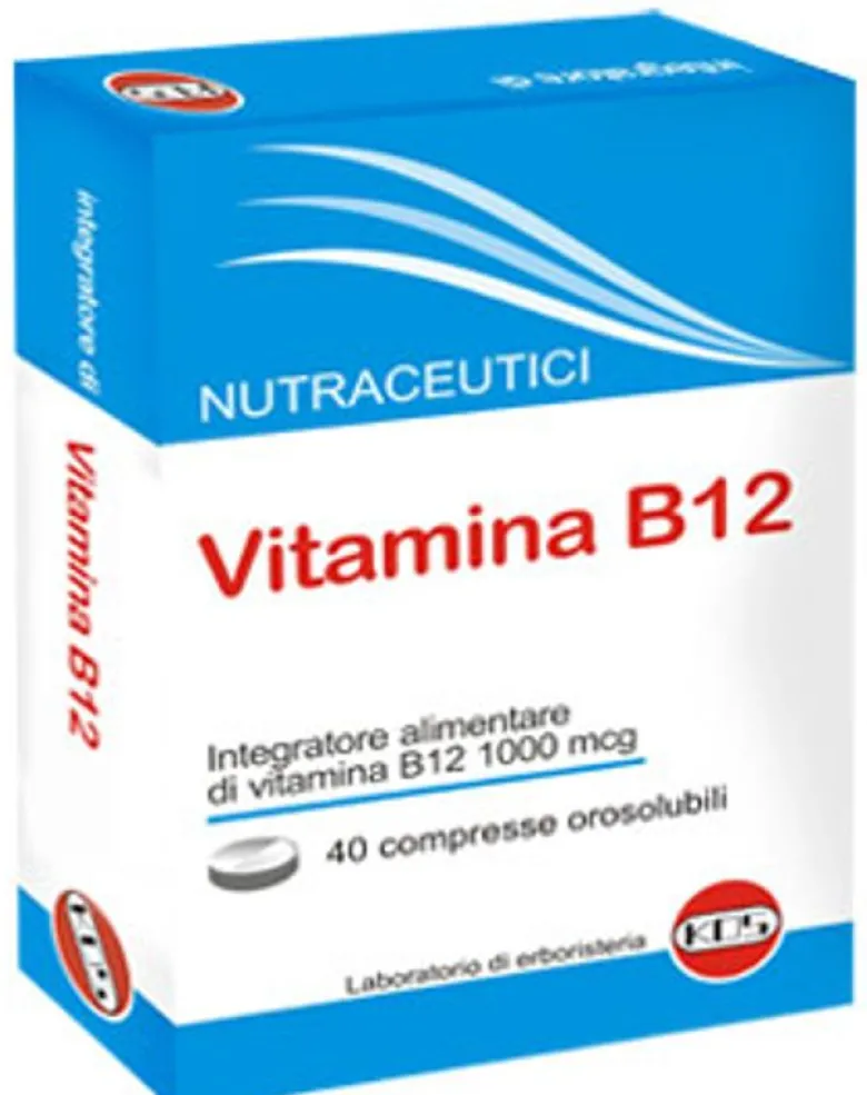 Kos Vitamina B12 1000mcg integratore alimentare 40 compresse
