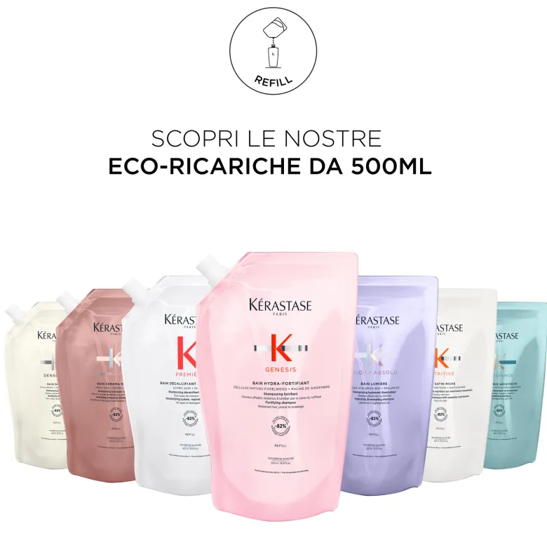 Kérastase Shampoo Bain Force Architecte Refill 500ml