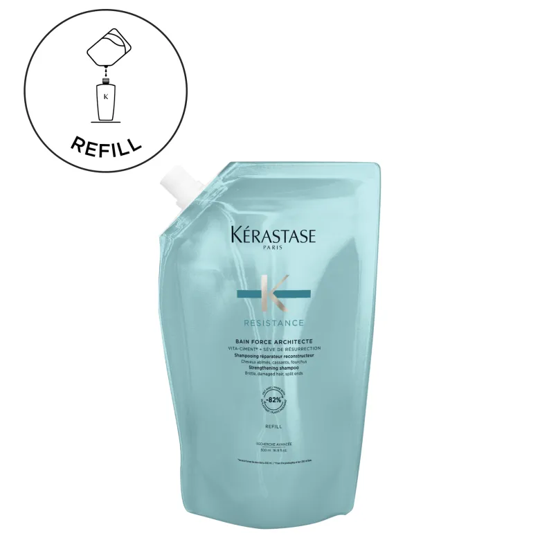 Kérastase Shampoo Bain Force Architecte Refill 500ml