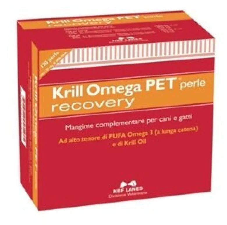 Krill Omega PET perle recovery 120 perle