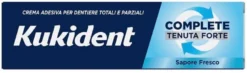 Kukident Complete Crema Adesiva Tenuta Forte Sapore Fresco 47g