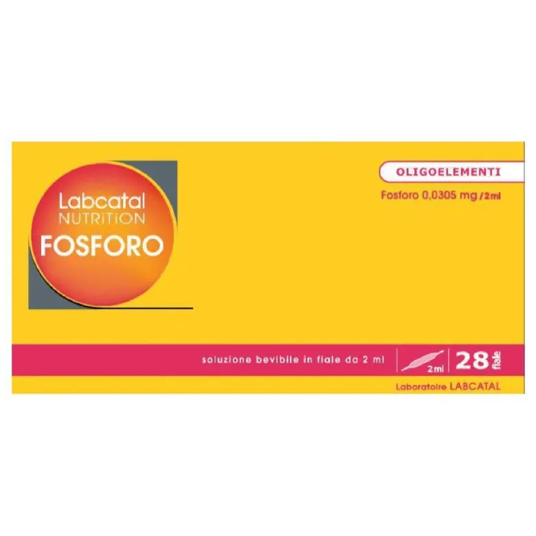 Labcatal Nutrition Fosforo 28 Fiale Da 2ml