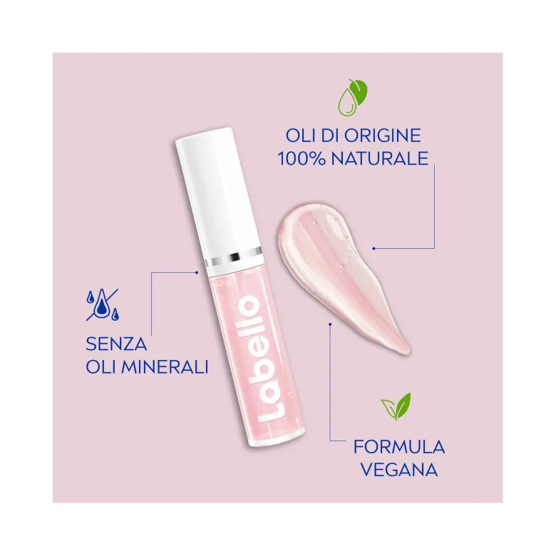 Labello Lip Oil Effetto Glossy Lucidalabbra Colorato Volumizzante E Idratante 5,5ml – Glossy Shine