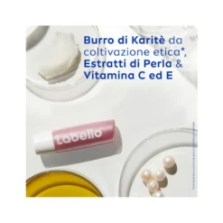 Labello Pearly Shine Burrocacao Labbra Colorato E Nutriente Con Estratti Di Perla E Seta 4,8g