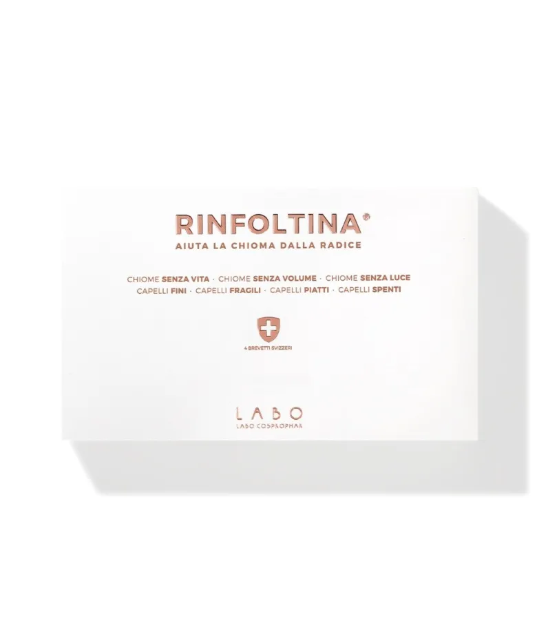 Labo Rinfoltina Plus Trattamento Intensivo Capelli Lunghi 20 Fiale