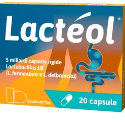 Lacteol 5 Miliardi 20 Capsule - Probiotici per la Salute Intestinale