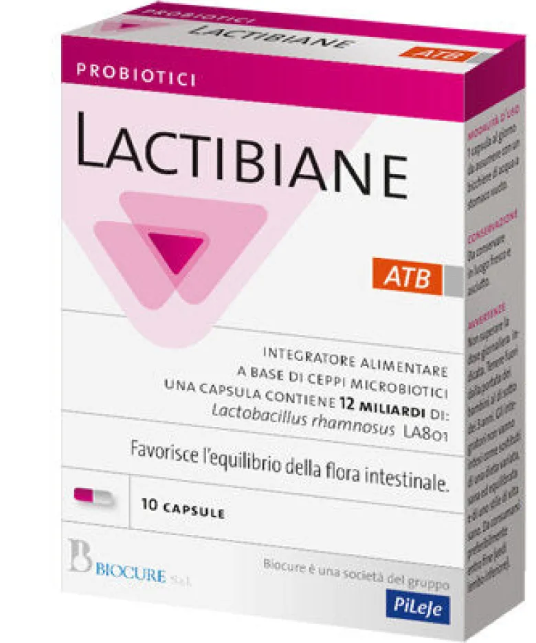 Lactibiane ATB benessere del transito intestinale 10 capsule