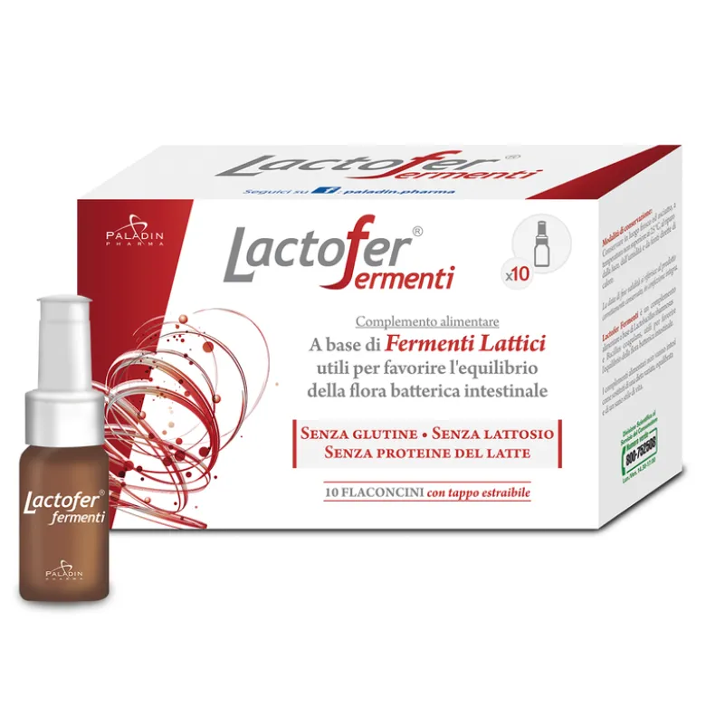 Lactofer Fermenti Lattici 10 flaconcini