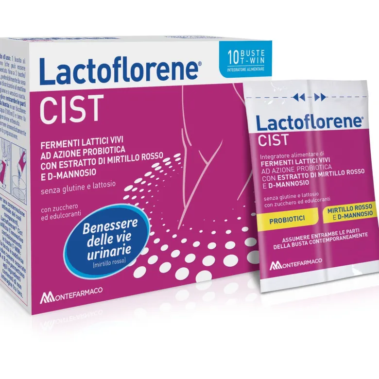 Lactoflorene Cist benessere delle vie urinarie 10 buste Duocam