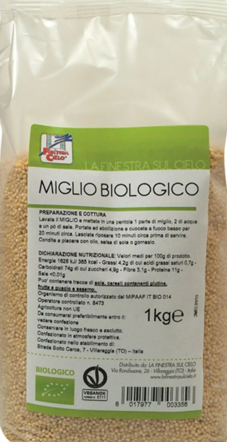 La Finestra Sul Cielo Miglio Decorticato Bio 1kg