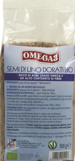 La Finestra sul Cielo Semi di Lino Dorati 500 g