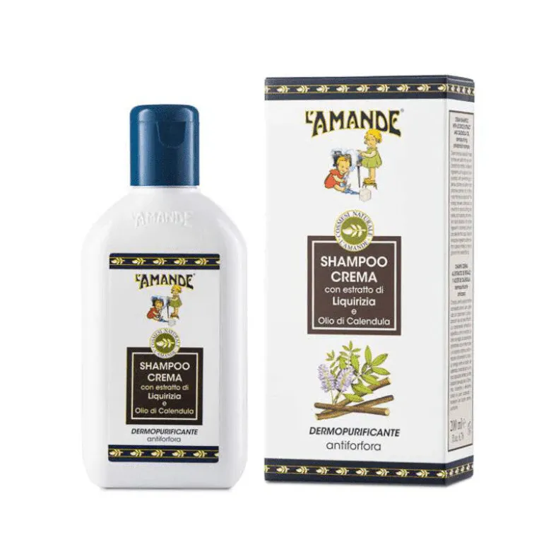 L'Amande Shampoo Crema Antiforfora Alla Liquirizia 200ml