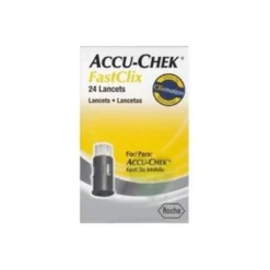 24 lancette Accu Chek Fastclix