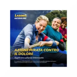 Lasonil Antidolore Gel Antidolorifico e Antinfiammatorio per Dolori Muscolari e Articolari Tubo 50g