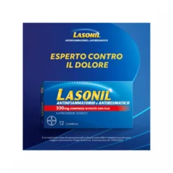 Lasonil Antidolorifico e Antinfiammatorio contro Dolore Muscolare e Articolare 12 Compresse