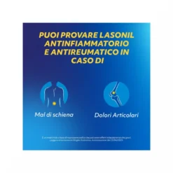 Lasonil Antidolorifico e Antinfiammatorio contro Dolore Muscolare e Articolare 12 Compresse