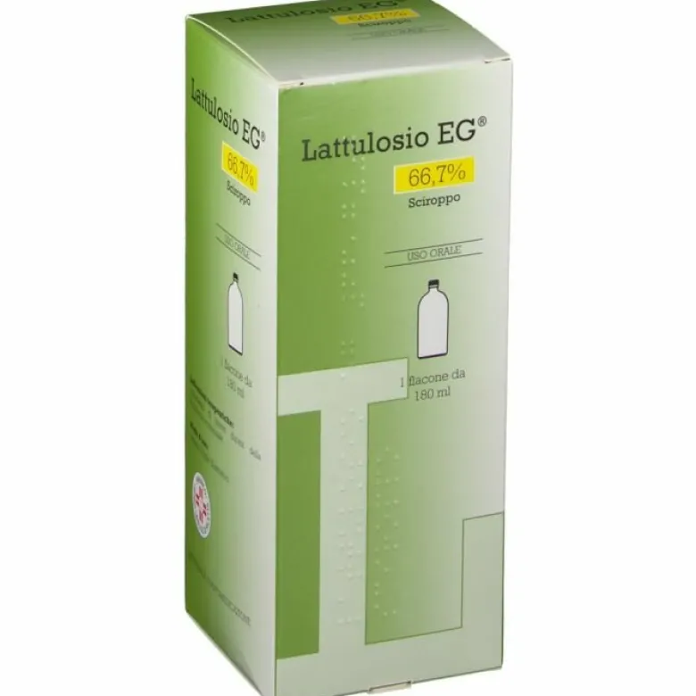 Lattulosio EG Sciroppo Trattamento Della Stitichezza Occasionale 180ml