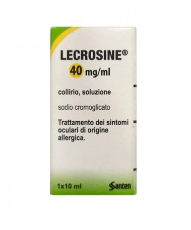 Lecrosine Collirio 40mg/ml Flacone 10ml