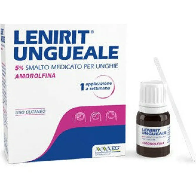 Lenirit Ungueale EG Smalto Medicato per unghie 5% da 2,5ml