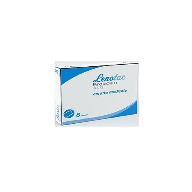 Lenotac 8 cerotti medicati 14 mg