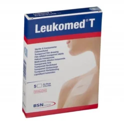 Leukomed T Medicazione Adesiva Trasparente 8x10 da 5 pezzi