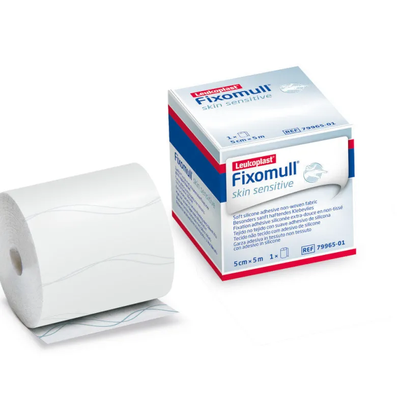 Leukoplast Fixomull Skin Sensitive garza adesiva in tessuto non tessuto 5cm x 5m
