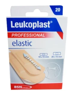 Leukoplast Professional Elastic cerotti elastici per pelli sensibili in 2 misure 20 pezzi
